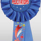 Congratulations In French Award Ribbon