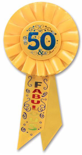50th Birthday Pin