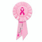 pink ribbon awareness rosette