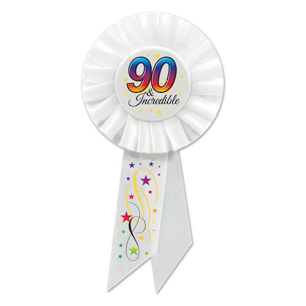 90th Birthday Badge