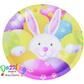 Cute Easter Dinner Paper Plates