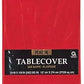 apple red table cover