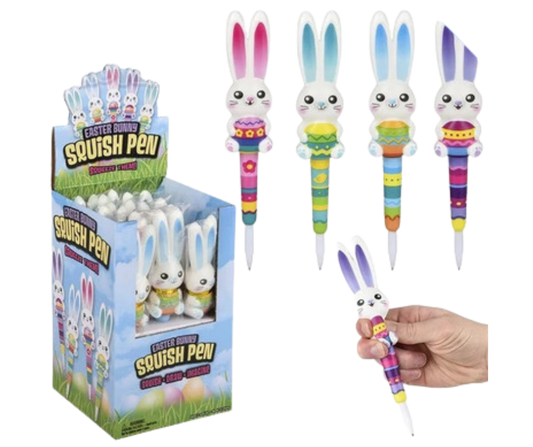 easter bunny squish pens