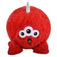 belly buddy bladder ball red monster plush