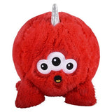 belly buddy bladder ball red monster plush
