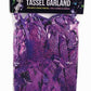 6 feet Purple Tassels for Balloons