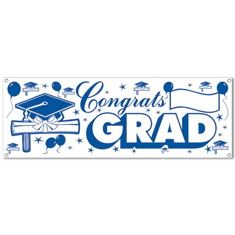 Graduation Banner Congrats Grad