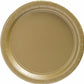 Amscan Gold 8.5" Dinner Paper Party Plates 20 Pack