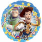 Woody And Buzz Lightyear Toy Story Round Foil Birthday Balloon