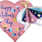 Gorgeous Dainty Butterfly Heart Balloon for Mom