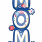 Airloonz 53" MOM Artful Florals Mother's Day Balloon Decoration