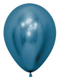 Reflex Blue Latex Balloon