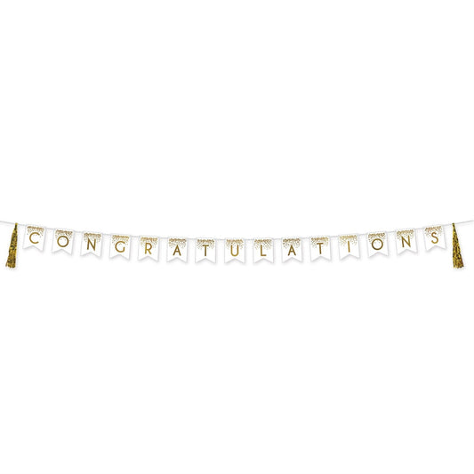 Congratulations Banner Hanging Decoration