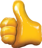 35" Jumbo Thumbs Up Emoji Foil Balloon Party Decor