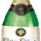 Huge Bubbly Champagne Bottle Balloon