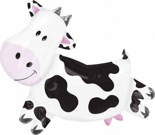 Supershape 30" Cow Foil Balloon Party Decor