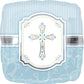 Anagram 18" Baby Blue Communion Blessings Square Foil Balloon Party Decor