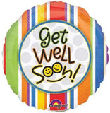 Mini Get Well Colorful Balloon