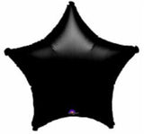 19" Star Shaped Balloon Black Color