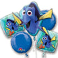 Anagram Finding Dory Nemo Birthday Balloon Bouquet 5 Mylars