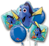 Anagram Finding Dory Nemo Birthday Balloon Bouquet 5 Mylars