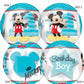 See-Thru Mickey Mouse Orbz 1st B-Day Balloon