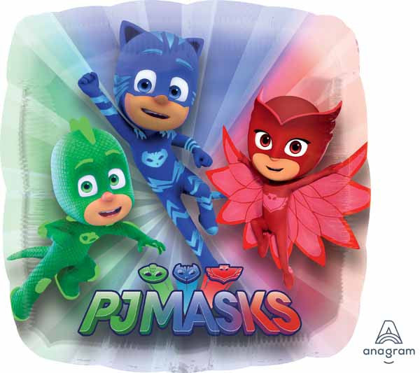 28" PJ Masks Owlette Gekko Catboy Jumbo Foil Balloon