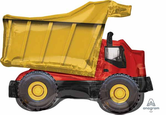Huge Dump Truck Balloon for Birthday Parties