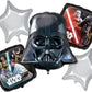 Darth Vader Happy Birthday Balloon Bouquet Star Wars