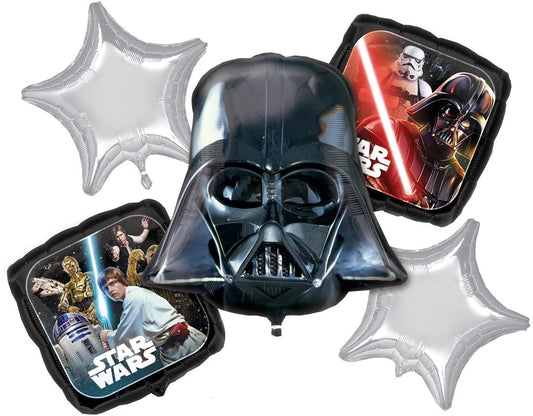 Darth Vader Happy Birthday Balloon Bouquet Star Wars