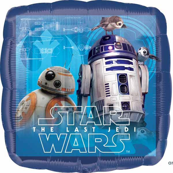 Star Wars Last Jedi Mylar Balloon