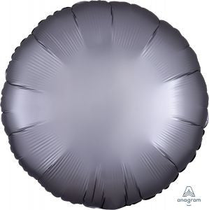 Platinum Silver Round Balloon Foil