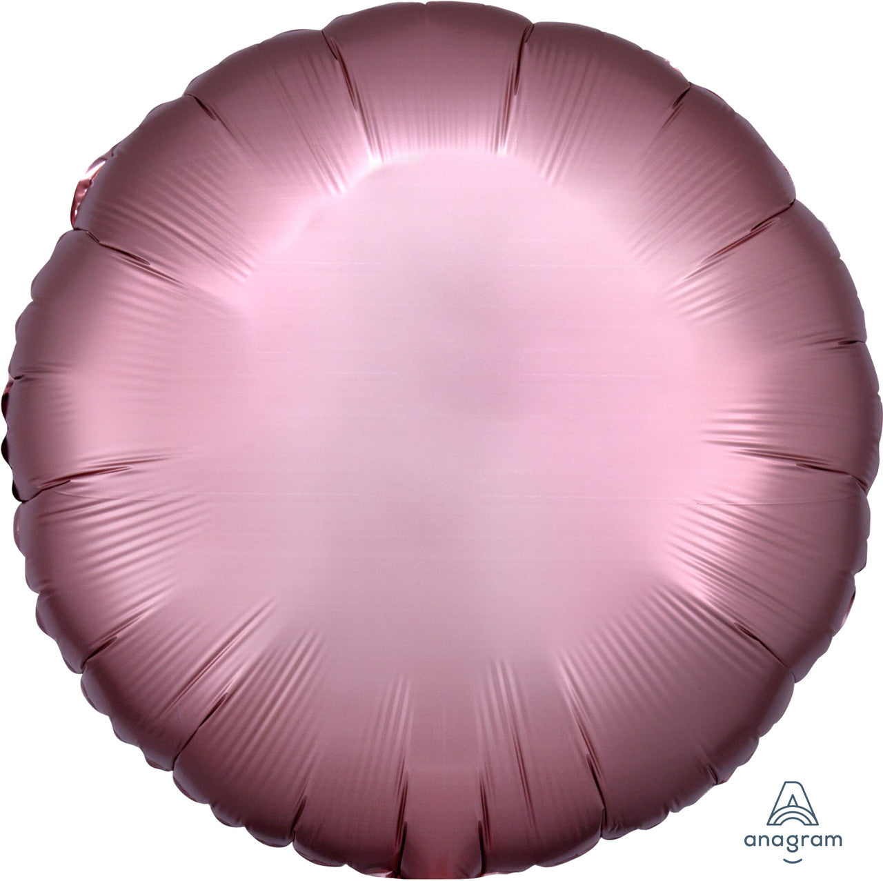 Rose Copper Round balloon Satin Finish