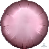 Rose Copper Round balloon Satin Finish