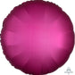 Pomegranate Hot Pink Round Satin Balloon