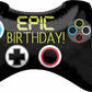 Anagram Supershape 28" Epic Birthday Level Up Game Controller Foil Balloon Party Decor