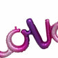 Air-Filled 31" Love Ombre Script Phrase Foil Balloon Decor