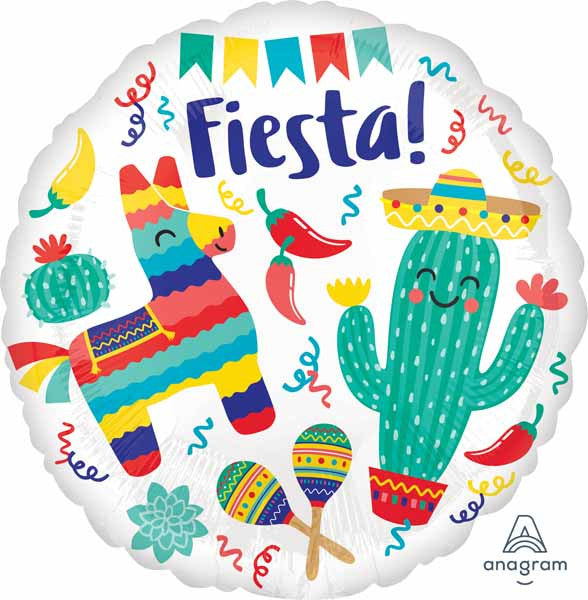 Fiesta Cinco De Mayo Foil Balloon