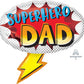 Superhero Dad Jumbo Foil Balloon