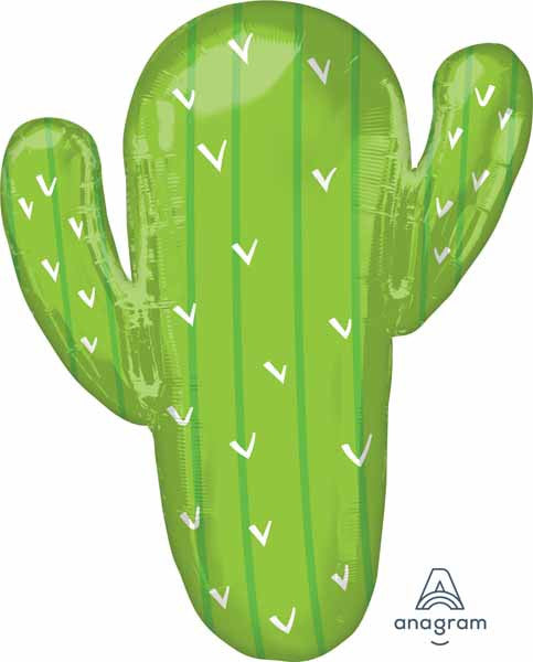 Giant Cactus Foil Balloon