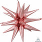 35" Rose Gold Magic Star Foil Balloon Air-Fill
