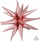 35" Rose Gold Magic Star Foil Balloon Air-Fill