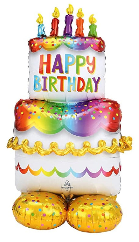 Huge Birthday Cake Balloon Airloonz