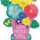 Airloonz 53" Happy Mother's Day Flower Pot Balloon Decoration