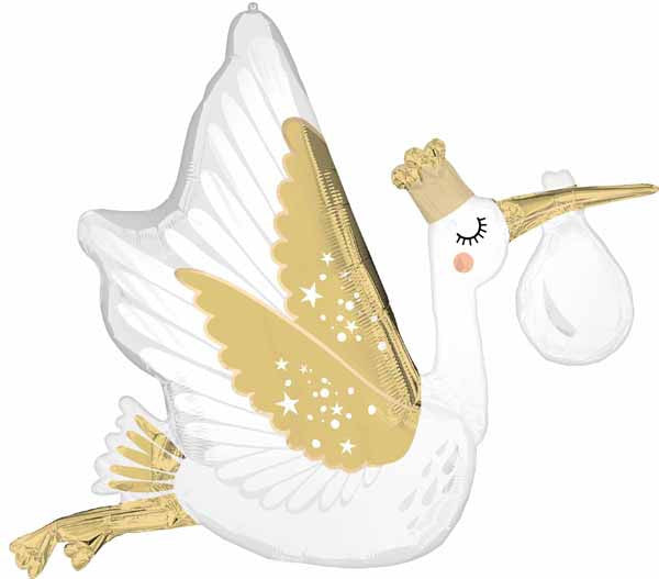 Supershape Special Delivery Stork Balloon