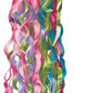 Jewel Tones Paper Tissue Swirls Twirls Tassel
