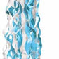 Light Blue Paper Tissue Swirls Twirls Tassel