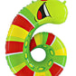 Number 6 Gecko Supershape Number Birthday Balloon