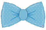 Jumbo Blue Bow Tie Baby Boy Balloon