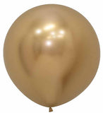 24" Giant Reflex Gold Balloon